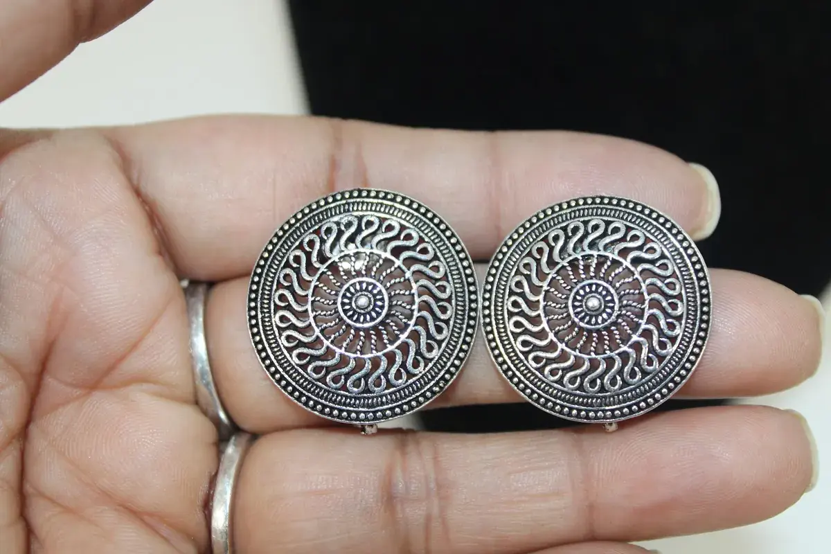 Tribal Round Studs