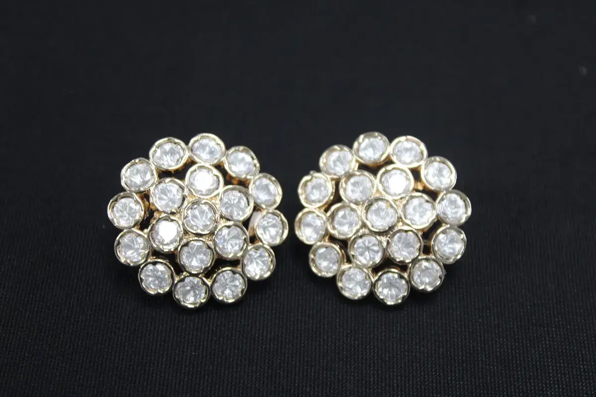Kundan Cluster Studs